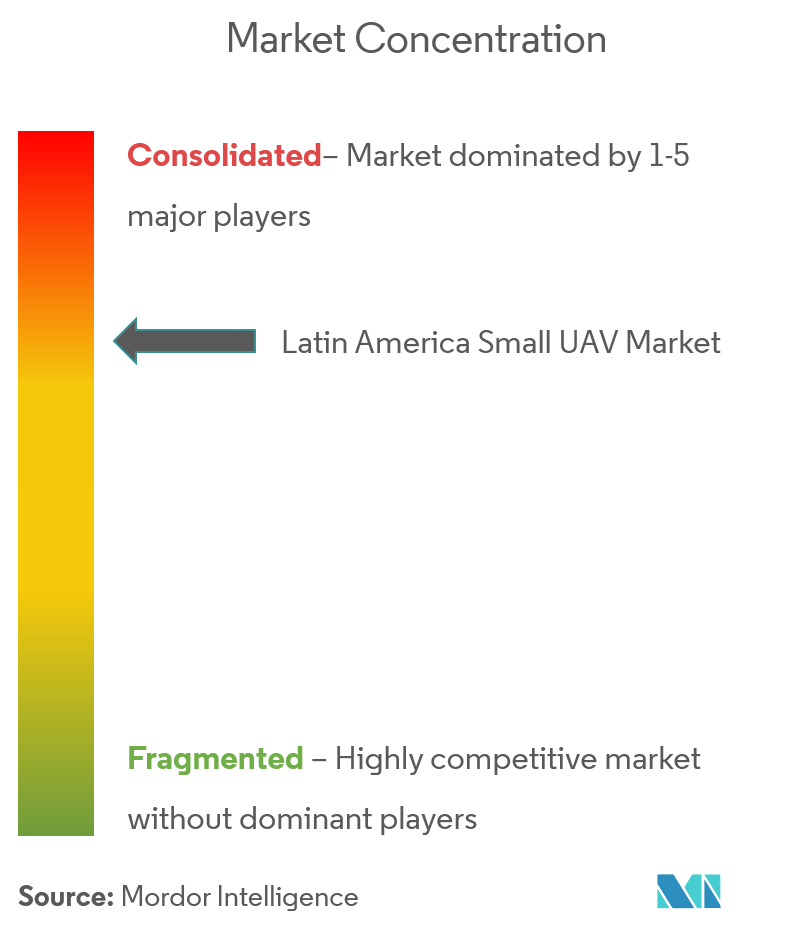 Mercado de pequenos UAV da América Latina cl